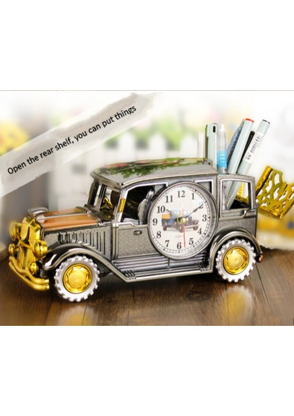 Yatak Odası Çalar Saat, Klasik Otomobil Çalar Saat, Öğrenci Ev Dekorasyonu Masaüstü Saati (Yurt Dışından) fırsatları