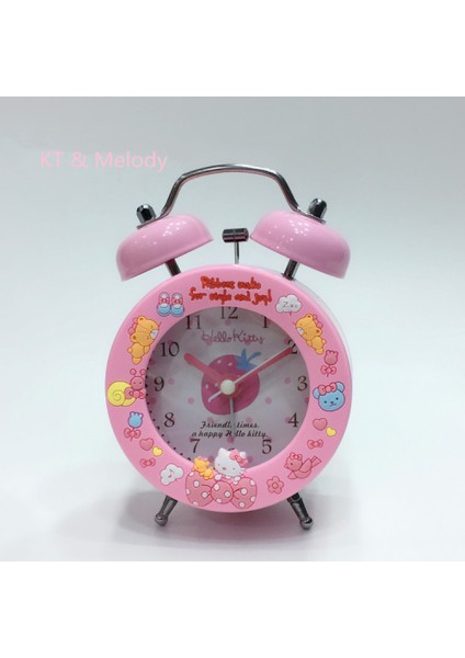 3 Inç Yatak Odası Çalar Saat, Karikatür Çalar Saat, Öğrenci Ev Dekorasyonu Masaüstü Saati (Yurt Dışından)