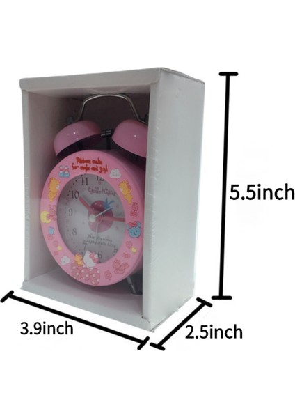 3 Inç Yatak Odası Çalar Saat, Karikatür Çalar Saat, Öğrenci Ev Dekorasyonu Masaüstü Saati (Yurt Dışından) modelleri