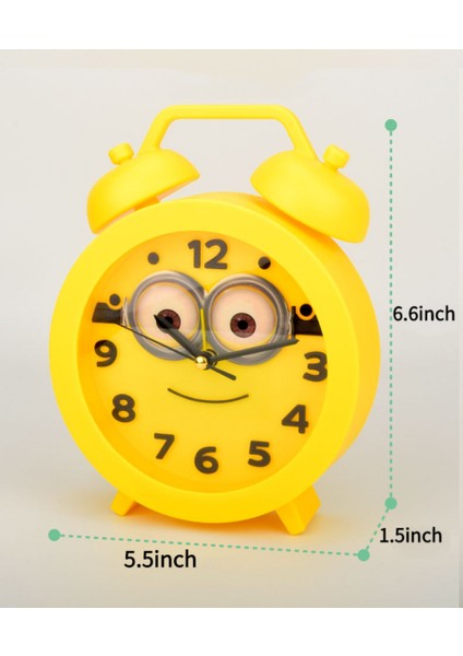 Yatak Odası Çalar Saat, Karikatür Çalar Saat, Öğrenci Ev Dekorasyonu Masaüstü Saati (Yurt Dışından) fiyatları