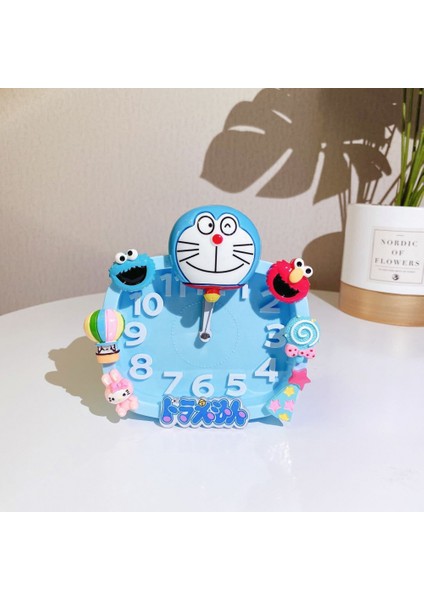 Yatak Odası Çalar Saat, Karikatür Çalar Saat, Öğrenci Ev Dekorasyonu Masaüstü Saati (Yurt Dışından)