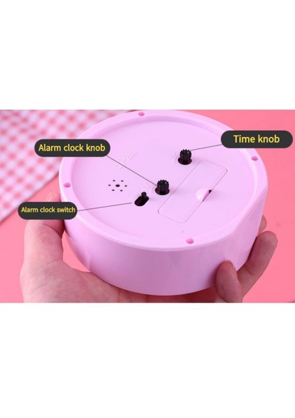 Yatak Odası Çalar Saat, Karikatür Çalar Saat, Öğrenci Ev Dekorasyonu Masaüstü Saati (Yurt Dışından) modelleri