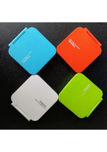 LCD Gece Lambası ile Mini Küçük Dijital Seyahat Çalar Saatler, Pille Çalışan Seyahat Saati, Taşınabilir Katlanır Mini Cep Sıcaklık Saati (Mavi) (Yurt Dışından) indirimleri