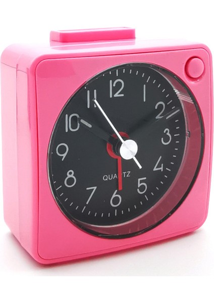 Mini Çalar Saat, Sessiz Tarama, Tıklama Yok, Otomatik Arka Işık ve Erteleme Işlevi, Seyahat Kullanımı (Kırmızı/siyah Kadran/siyah Beyaz Ibreler) (Yurt Dışından) fırsatları