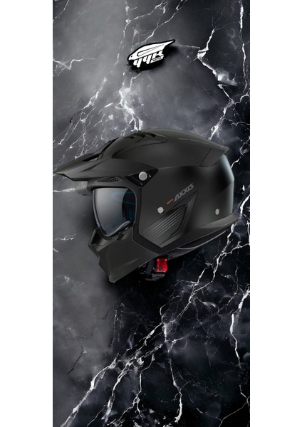 Winner Motors motors Hunter Çift Vizörlü Çene Çıkabilen Modüler Kask