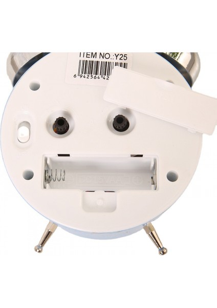 6-Inç Basit Stil Metal Çift Çan Öğrenci Çocuk Yetişkin Sevimli Saat Yatak Odası Başucu Küçük Çalar Saat (Mavi) (Yurt Dışından) fiyatları