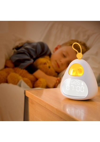 Çalar Saat, Sevimli Kuş Yuvası Gece Lambası, 3 Alarm Ayarı, Çocuk Yatak Odası Başucu Masası Çocuklar Için LED Saat (Yurt Dışından) fırsatları