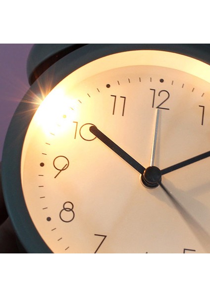 3,8 Inç Çalar Saat, Analog Metal Çalar Saat, Öğrenci Ev Dekorasyonu Masaüstü Saati (Yurt Dışından) modelleri