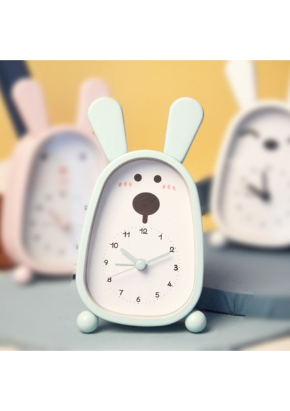 Yatak Odası Çalar Saat, Karikatür Çalar Saat, Öğrenci Ev Dekorasyonu Masaüstü Saati (Yurt Dışından)