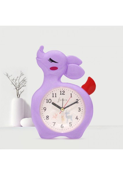Yatak Odası Çalar Saat, Küçük Geyik Çalar Saat, Öğrenci Ev Dekorasyonu Masaüstü Saati (Yurt Dışından)