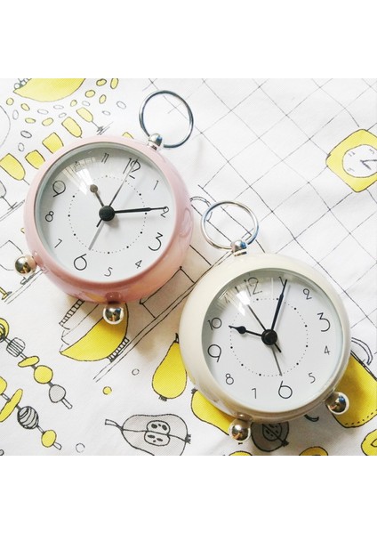 Küçük Masa Saatleri, Klasik Geçmeyen Masa Üstü Çalar Saat Pille Çalışan Arkadan Aydınlatmalı Masa Saati Hd Cam Yatak Odası Oturma Odası Mutfak Iç Mekan Dekoru (Beyaz) (Yurt Dışından) fiyatları