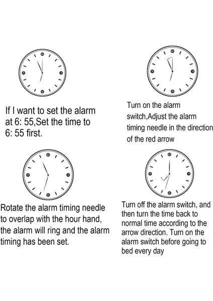 Pilife 3" Sevimli Mini Geçmeyen Vintage Klasik Analog Çalar Saat, Arkadan Aydınlatmalı, Ağır Uyuyanlar Için, Pille Çalışan Çalar Saat (Nane Yeşili) (Yurt Dışından) modelleri
