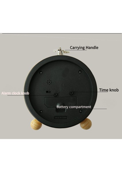 Yatak Odası Çalar Saat, Pastoral Stil Çalar Saat, Ev Dekorasyonu Masaüstü Saati (Yurt Dışından) fiyatları