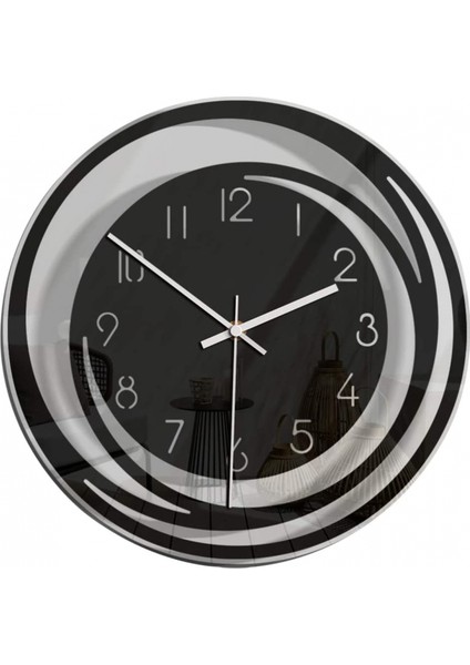 11 Delikli Akrilik Duvar Saati, Ev Mutfak, Oturma Odası, Restoran Pille Çalışan Yaratıcı Duvar Saati (Pil Dahil Değildir) (Yurt Dışından)