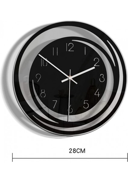 11 Delikli Akrilik Duvar Saati, Ev Mutfak, Oturma Odası, Restoran Pille Çalışan Yaratıcı Duvar Saati (Pil Dahil Değildir) (Yurt Dışından) fiyatları