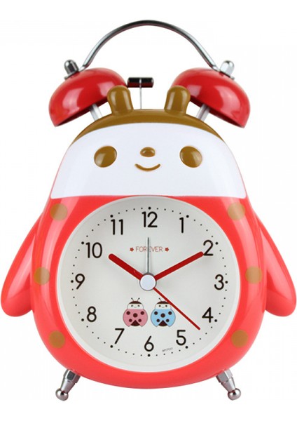 Çalar Saat, Analog Metal Uğur Böceği Çalar Saat, Öğrenci Ev Dekorasyonu Masaüstü Saati (Yurt Dışından)