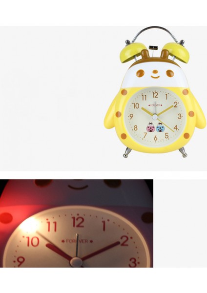 Çalar Saat, Analog Metal Uğur Böceği Çalar Saat, Öğrenci Ev Dekorasyonu Masaüstü Saati (Yurt Dışından) indirimleri