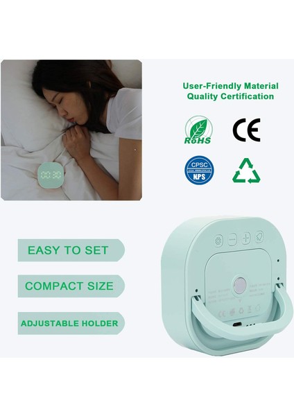 Justup Dijital Çalar Saatçok Fonksiyonlu Manyetik LED Akıllı Sensör Çocuklar Için Sevimli Çalar Saat --- Pembe (Yurt Dışından) fırsatları