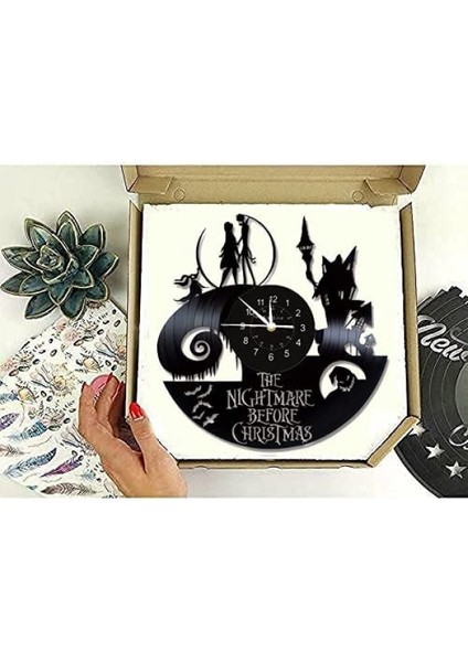 Vinil Duvar Saati Duvar Saati Çocuk Odası Hediye Fikir Karakterler Kreş Sanat Dekor 12” Lp Kayıt Saati (Yurt Dışından) modelleri