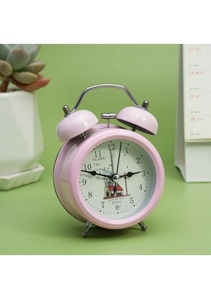 3 Inç Yatak Odası Çalar Saat, "ev" Çalar Saat, Ev Dekorasyonu Masaüstü Saati (Yurt Dışından)