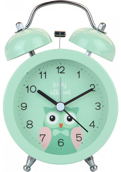 Inç Yatak Odası Çalar Saat, Hayvan Çalar Saat, Öğrenci Ev Dekorasyonu Masaüstü Saati (Yurt Dışından)