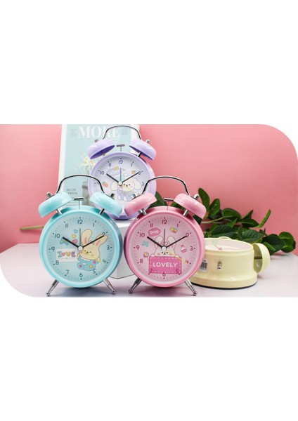 3 Inç Çalar Saat, Analog Metal Hayvan Çalar Saat, Öğrenci Ev Dekorasyonu Masaüstü Saati (Yurt Dışından) fiyatları