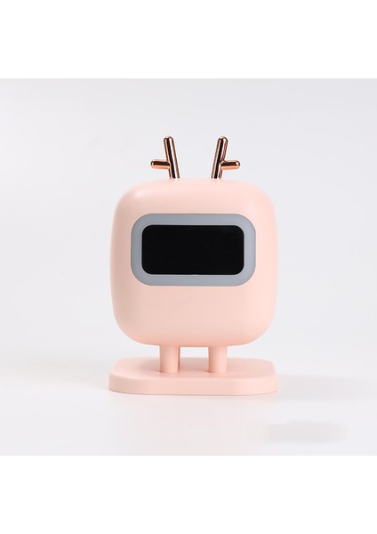 Çocuk Çalar Saati, Çocuklar Için Dijital Çalar Saat, Beyaz Gürültülü Çalar Saat, Usb'li Gece Lambası Kız Yatak Odası Için Çocuk Çalar Saati (Yurt Dışından)