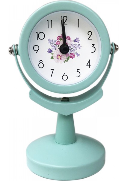 Radyo Alarm Rf Saat Analog Alarm Masası Ölçeksiz Çalar Saat - Yeşil, 6 x 9,5 cm (Yurt Dışından)