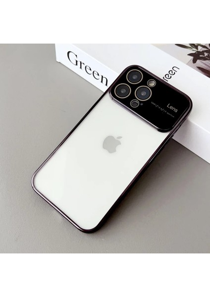 Iphone 14 Pro Kamera Korumalı Arkası Şeffaf Silikon Telefon Kılıfı