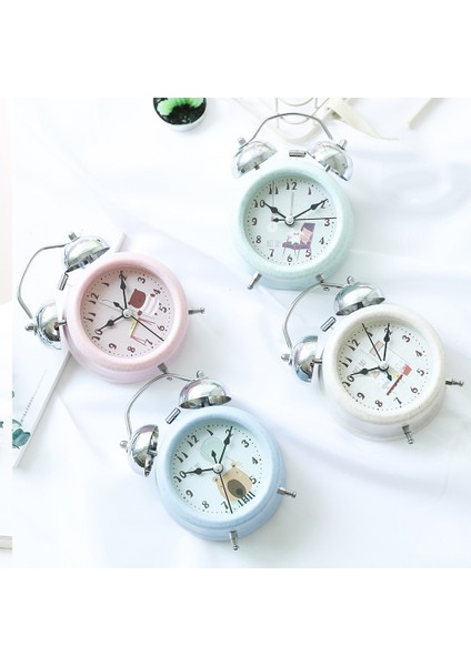 Inç Yatak Odası Çalar Saat, Gece Lambası Çalar Saat, Öğrenci Ev Dekorasyonu Masaüstü Saati (Yurt Dışından) fiyatları