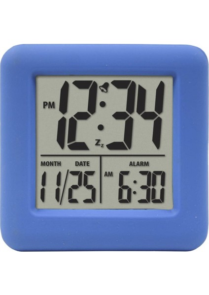 Yumuşak Mavi Küp LCD Çalar Saat 3,55 Inç x 3,55 Inç x 2,75 Inç (Yurt Dışından) fiyatları