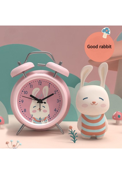 Yatak Odası Çalar Saat, Sevimli Çalar Saat, Öğrenci Ev Dekorasyonu Masaüstü Saati (Yurt Dışından)