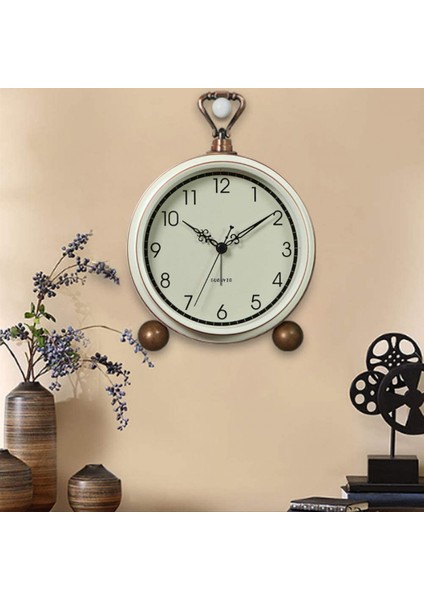 Çalar Saat, Retro Geçmeyen Masa Saati Pille Çalışan Küçük Çalar Saat, Kuvars Analoglu, Yatak Odası Oturma Odası Dekoru Için Masa Saati (Beyaz) (Yurt Dışından) modelleri