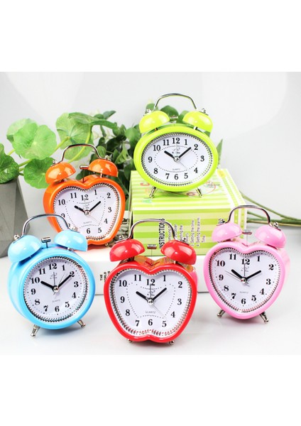 Inç Çalar Saat, Analog Metal Zil Çalar Saat, Öğrenci Ev Dekorasyonu Masaüstü Saati (Yurt Dışından) modelleri