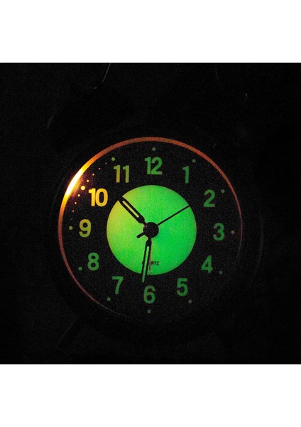 Analog Çalar Saat 4" Süper Sessiz Geçmeyen Ikiz Zil Çalar Saat, Arkadan Aydınlatmalı, Ağır Uyuyanlar Için, Aydınlık, Erteleme Yok, Pille Çalışan, Yatak Odası Için, Yanında, Masa, Siyah (Yurt Dışından)