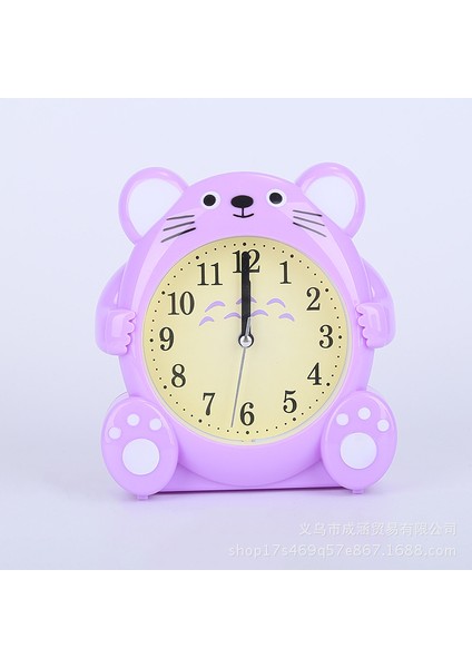 Sevimli Hayvan Yaratıcı Tembel Çalar Saat, Öğrenci Kişilik Karikatür Çalar Saat (Yurt Dışından)