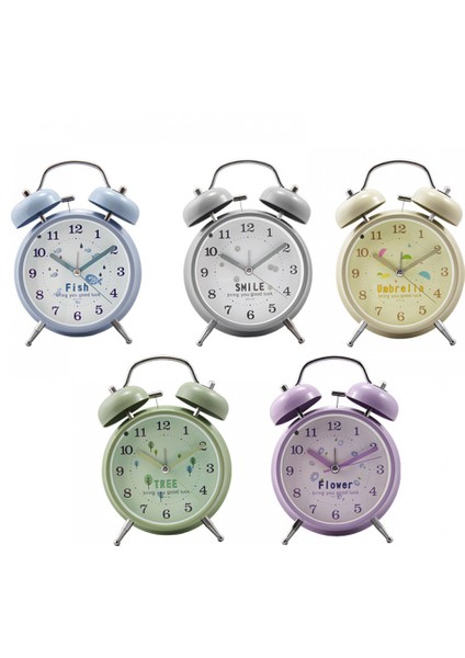 4 Inç Yatak Odası Çalar Saat, Metal Çalar Saat, Öğrenci Ev Dekorasyonu Masaüstü Saati (Yurt Dışından) fiyatları