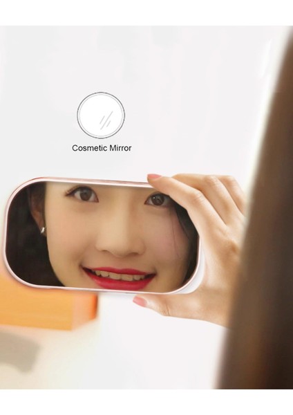 Dijital Radyo Çalar Saat, Kablosuz Bluetooth Hoparlör Saat USB Şarj Kartı Masaüstü Için Oynat (Gül Altın) (Yurt Dışından)