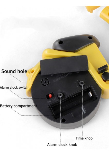 Yatak Odası Çalar Saat, Elektrikli Araç Çalar Saat, Öğrenci Ev Dekorasyonu Masaüstü Saati (Yurt Dışından) fırsatları