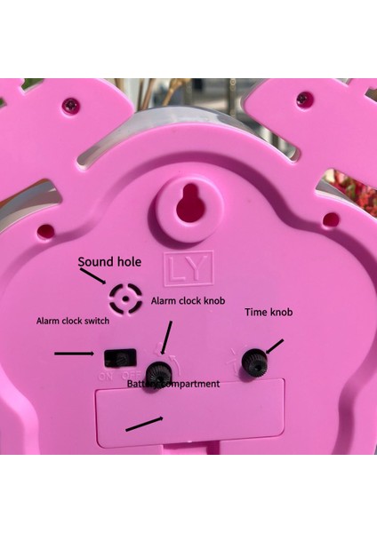Yatak Odası Çalar Saat, Çiçek Çalar Saat, Öğrenci Ev Dekorasyonu Masaüstü Saati (Yurt Dışından) modelleri