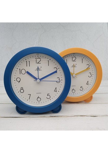 Inç Basit Tarzı Avrupa Tarzı Öğrenci Çocuk Sevimli Saat Yatak Odası Sessiz Başucu Küçük Çalar Saat (Yuvarlak Sarı) (Yurt Dışından) fiyatları