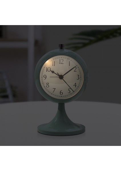 Yatak Odası Çalar Saat, Metal Çalar Saat, Öğrenci Ev Dekorasyonu Masaüstü Saati (Yurt Dışından) fırsatları