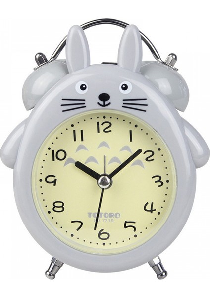 Yatak Odası Çalar Saat, Totoro Çalar Saat, Öğrenci Ev Dekorasyonu Masaüstü Saati (Yurt Dışından)