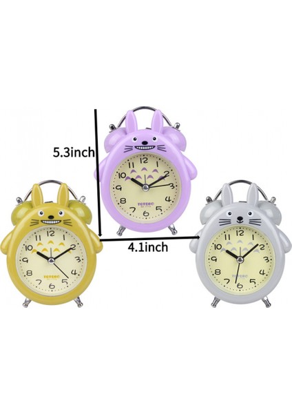 Yatak Odası Çalar Saat, Totoro Çalar Saat, Öğrenci Ev Dekorasyonu Masaüstü Saati (Yurt Dışından) fiyatları
