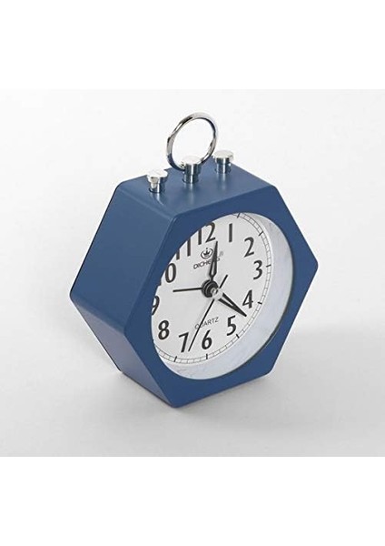 Alarm Altıgen Masa Masa Saati Sizi Uyandırır Sessiz Çalışma Yatak Odası Ofis Için Mükemmel Mavi (Yurt Dışından) fiyatları