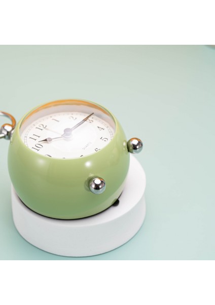 Yatak Odası Çalar Saat, Metal Çalar Saat, Öğrenci Ev Dekorasyonu Masaüstü Saati (Yurt Dışından) modelleri