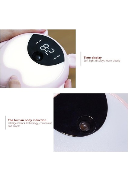 Çocuk Çalar Saat, Çocuk Uyku Eğitmeni Saati Uyandırmaya Tamam Yürümeye Başlayan Çocuk, Çocuklar, Öğrenciler, Erkekler ve Kızlar Için Sevimli Saat (Beyaz) (Yurt Dışından) fiyatları