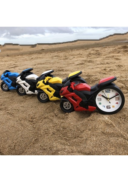 Yatak Odası Çalar Saat, Motosiklet Çalar Saat, Öğrenci Ev Dekorasyonu Masaüstü Saati (Yurt Dışından) fiyatları
