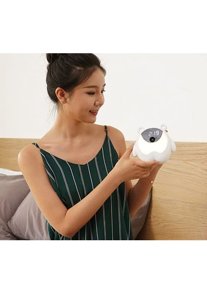 Çocuk Çalar Saat, Çocuk Uyku Eğitmeni Saati Uyandırmaya Tamam Yürümeye Başlayan Çocuk, Çocuklar, Öğrenciler, Erkekler ve Kızlar Için Sevimli Saat (Beyaz) (Yurt Dışından) modelleri