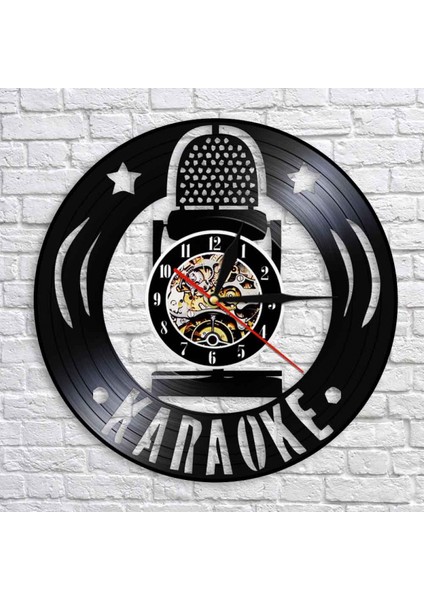 Müzik Vinil Kayıt Duvar Saati - Moda Vinil Duvar Saati - Vinil Saat - Oturma Odası Duvar Dekoru - Müzik Aşığı Için Eşsiz Hediyeler (Yurt Dışından)